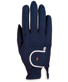 Roeckl Lona handschoen - Blauw/wit