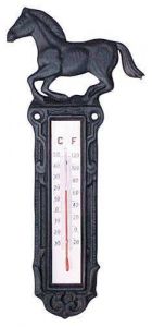 HKM Thermometer van gietijzer, groot