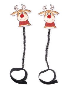 QHP Kopstuk accessoire Kerst Rudolph